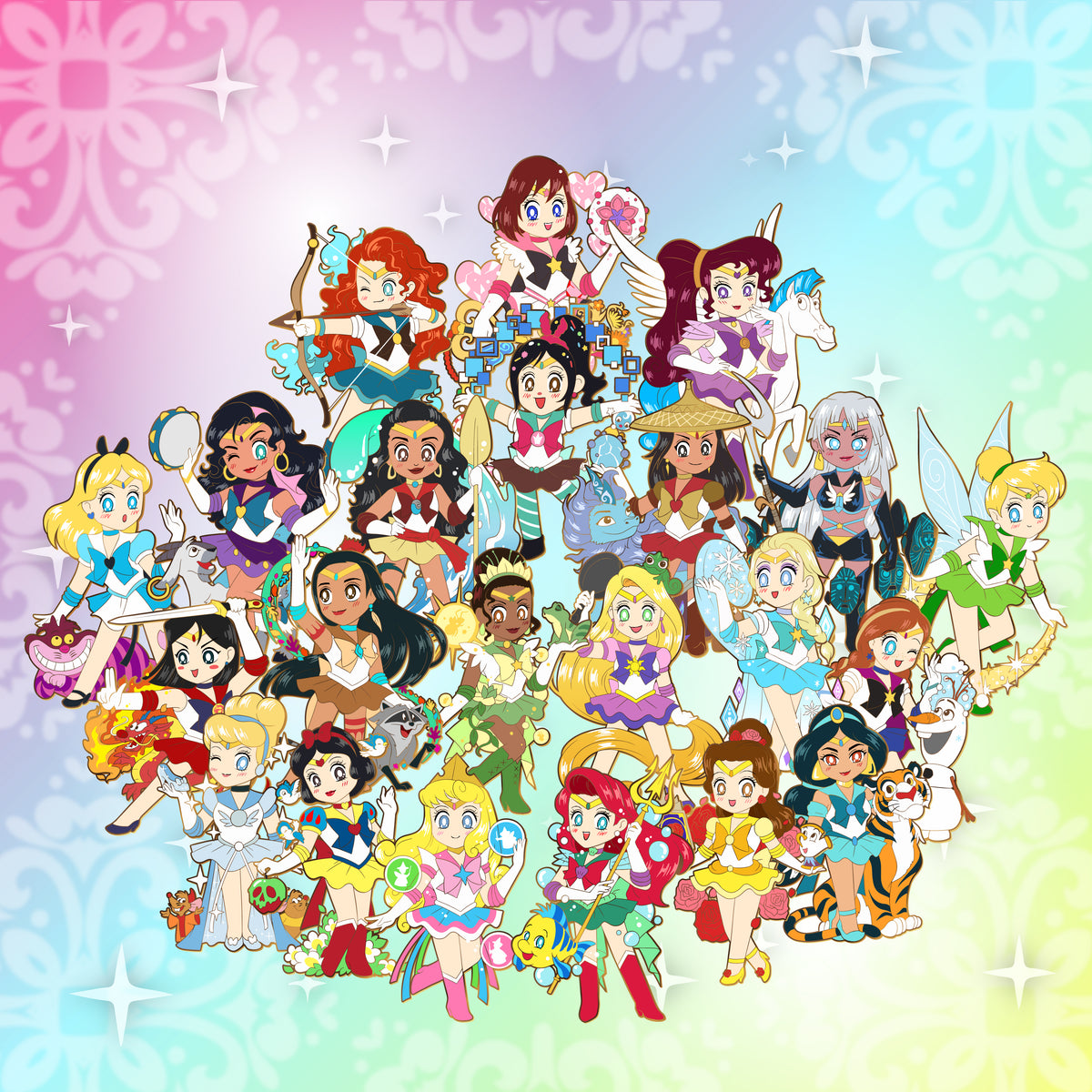 Sailor Aurora 2.0 - Sailor Princesses 2.0 Enamel Pin – Shinnoyume