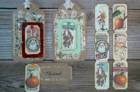 DIY Gift Tags with Leather and Kraft board - PRACTICAL & PRETTY