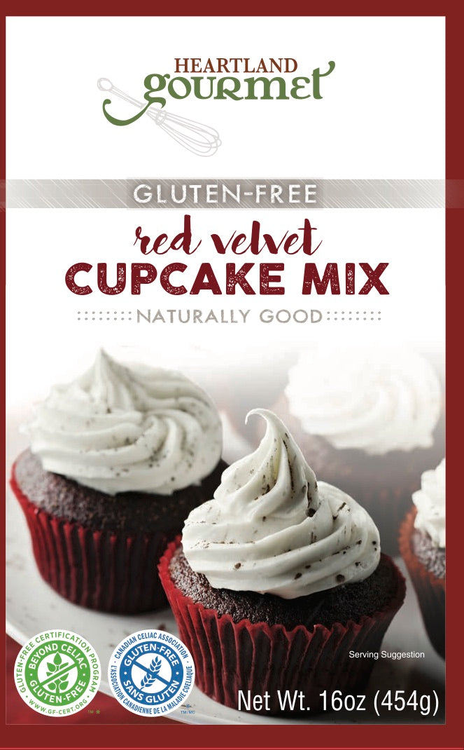 Red Velvet cupcake mix - Heartland Gourmet