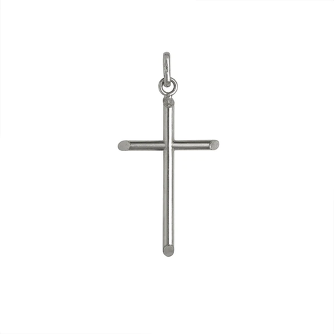 Classic cross pendant sterling silver