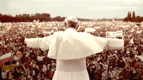 Pope John Paul II in St. Peter's Square