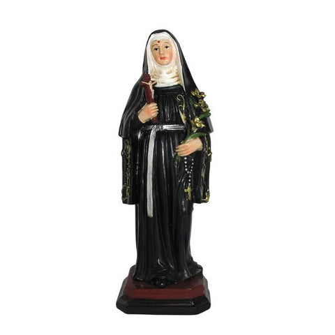 Saint Rita of Cascia resin statue