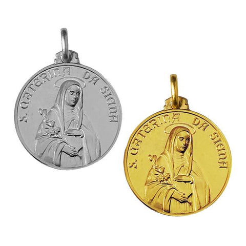 Medalla de Santa Catalina de Siena para los Enfermos