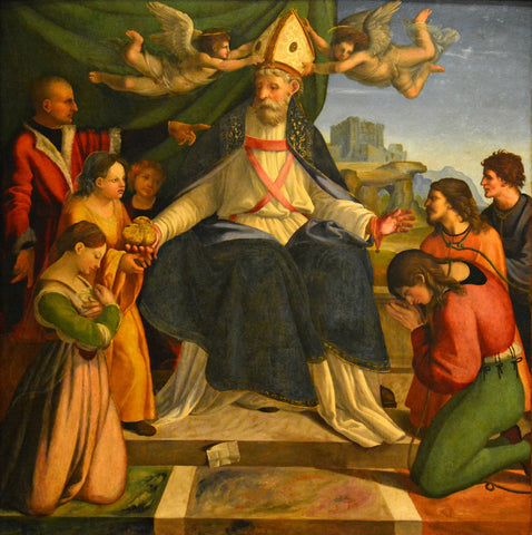 St. Nicholas of Myra painting