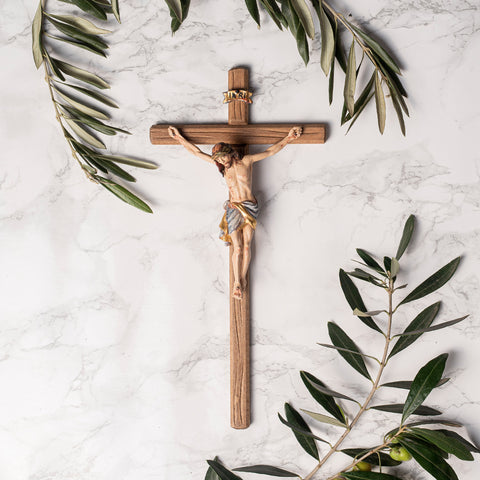 wooden wall crucifix