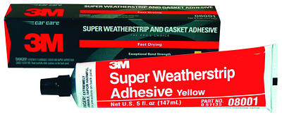 3M Yellow Super Weatherstrip Adhesive 5oz