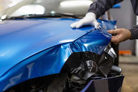 vehicle wrap installation