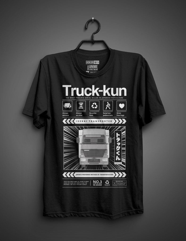Truck-Kun Shirt - Isekai Inspired Anime Clothes - Hokoriwear