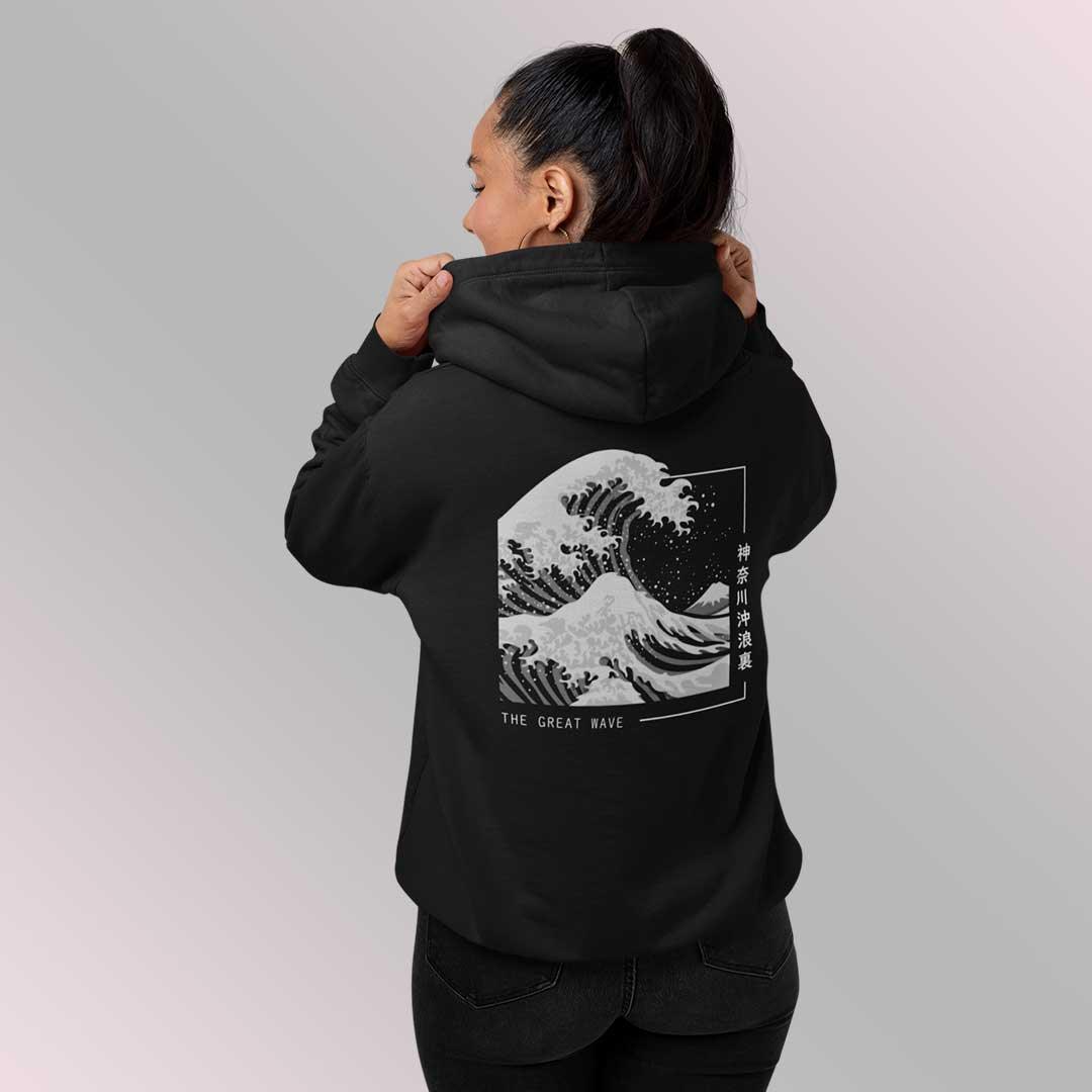 wave of kanagawa hoodie