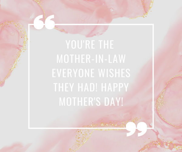 Mother's Day Card Ideas for Mother-in-Law