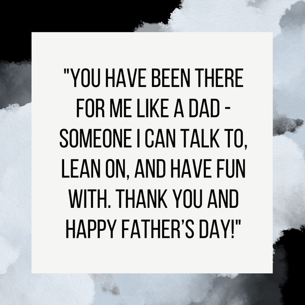 Father's Day Card Message | Like a Dad 