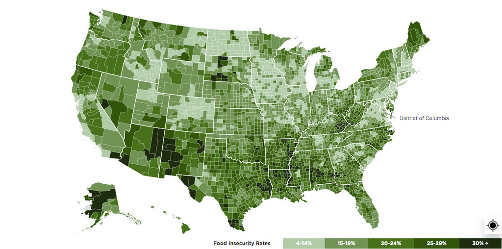 Child Hunger Map