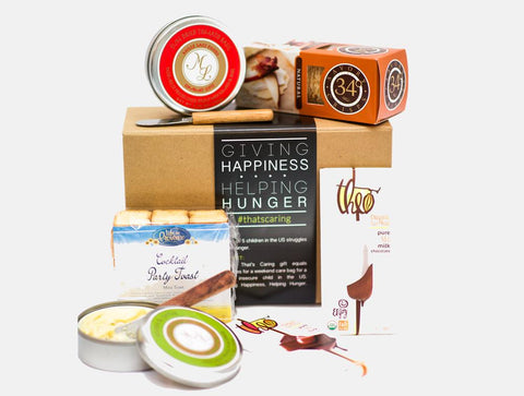 Cheese, Crackers and Chocolate Gift that Gives Back