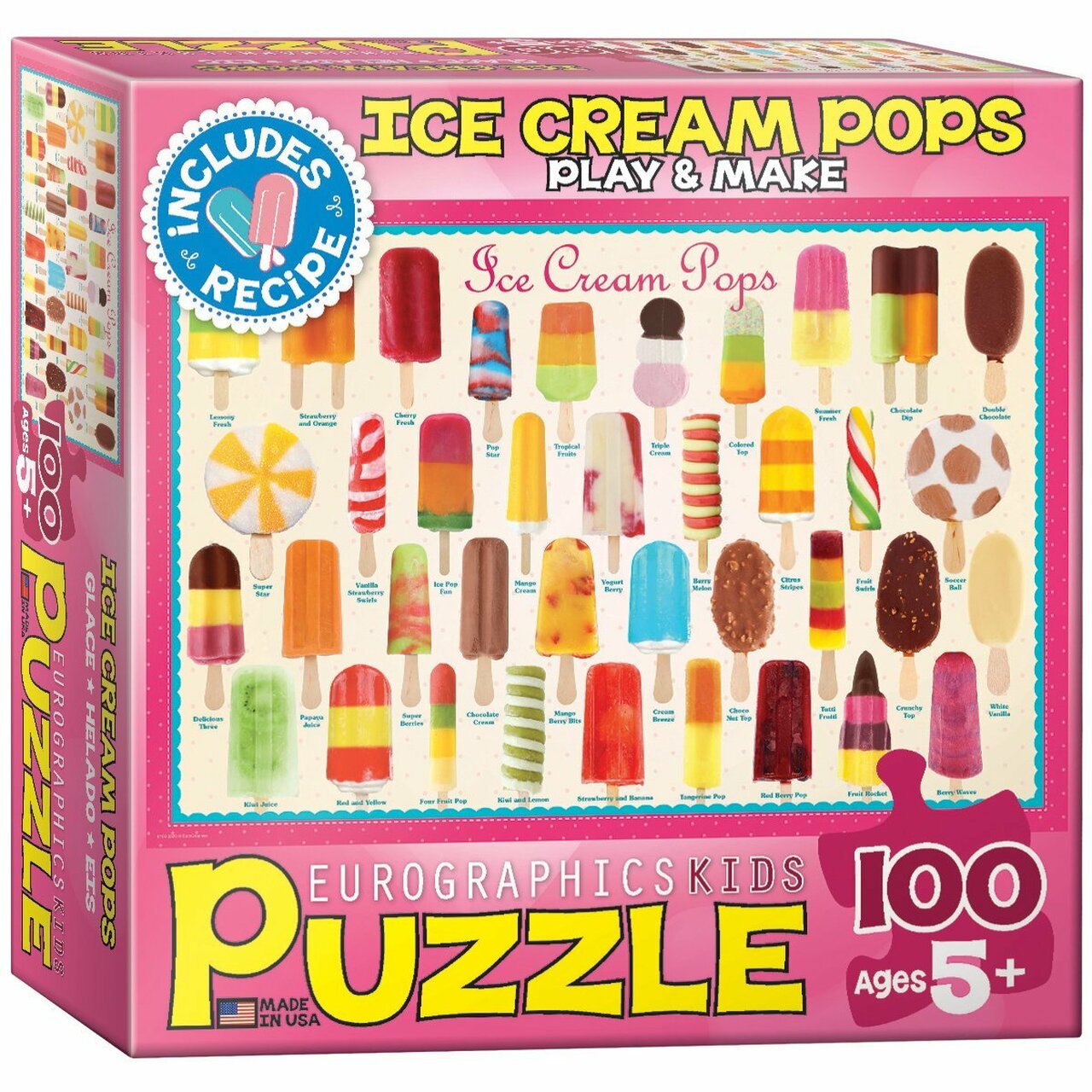 100 Ice Cream Pops