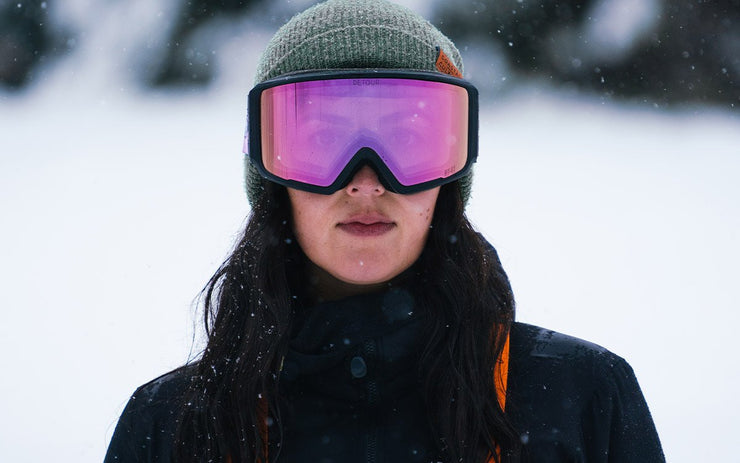 Axis Snow - Spare HI-FI Lens - Rose Quartz – Detour Sunglasses