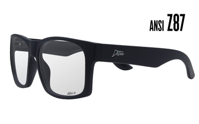 Detour Sunglasses | Matte Black - Red Sunset Lens Polarized - Eminence