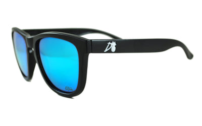 Matte Black - Electric Blue Lens Polarized - Essentials, Detour Sunglasses