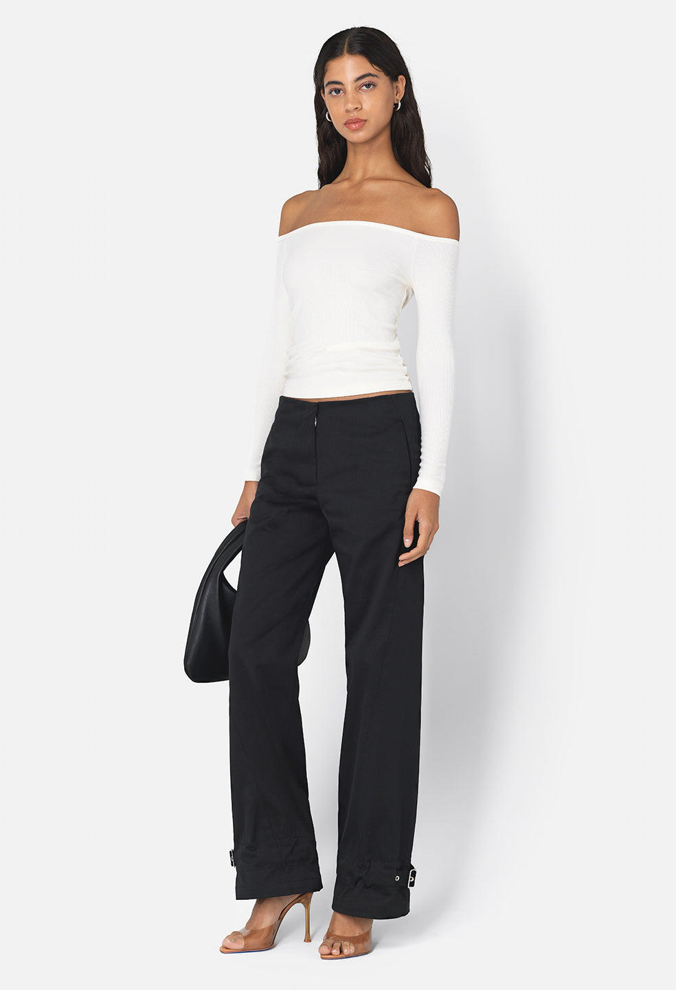 Belted Trouser / Black