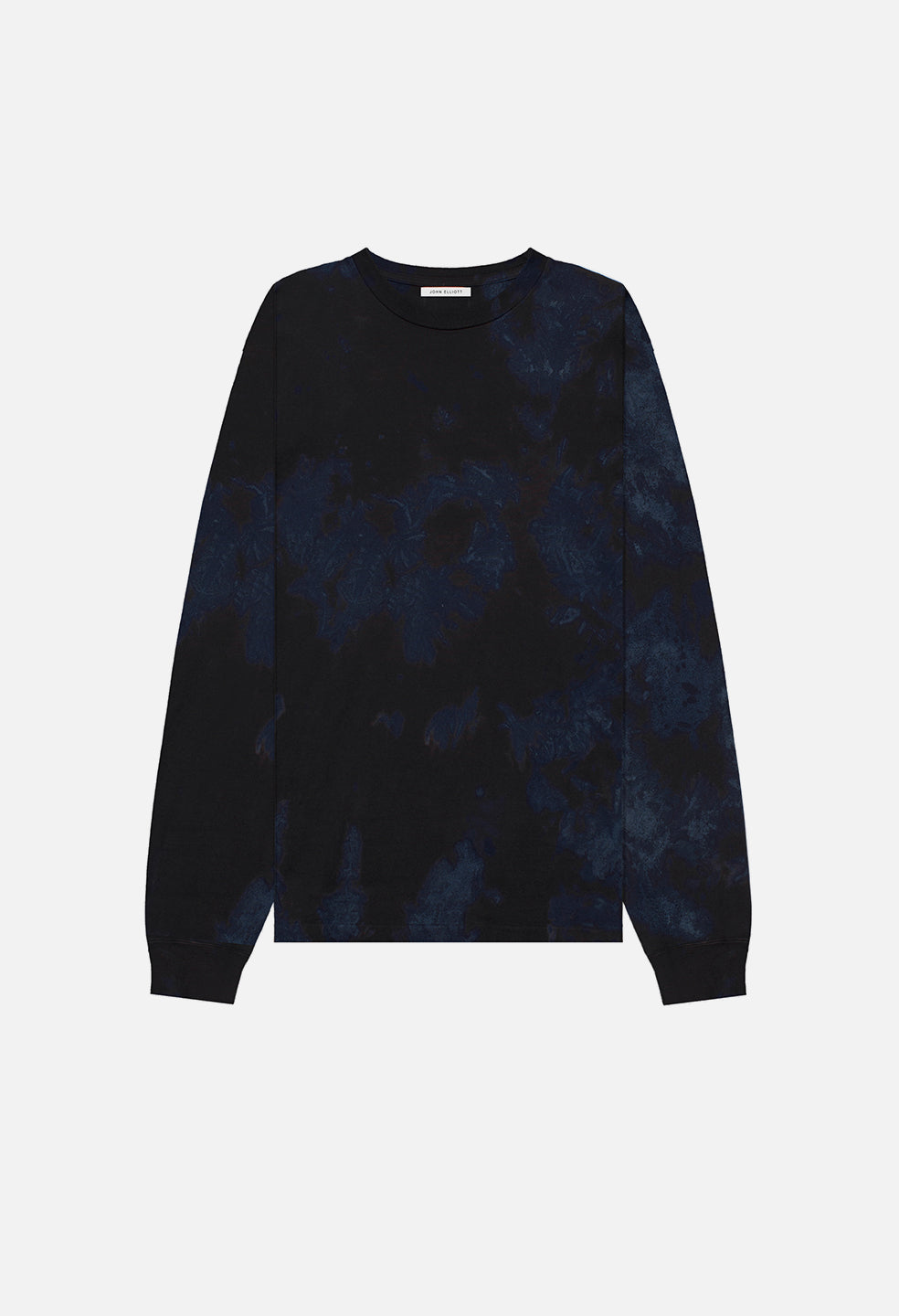 Double Dye LS University Tee Indigo X Black