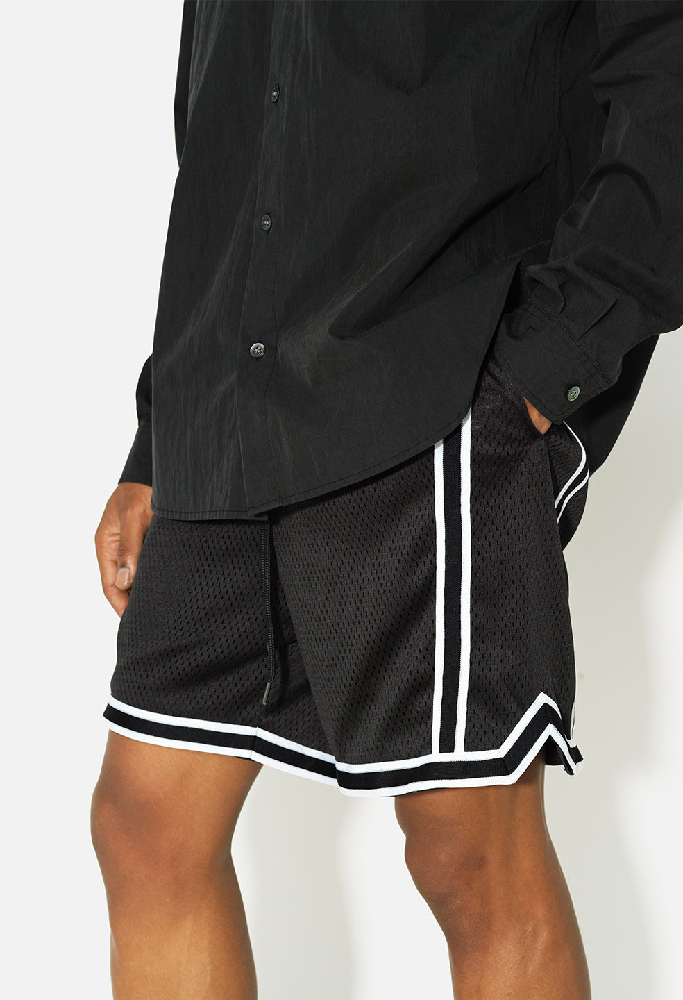 Oversized Vintage Varsity La Mesh T-shirt