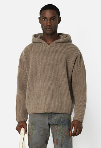 Dakota Knit Poncho / Wheat