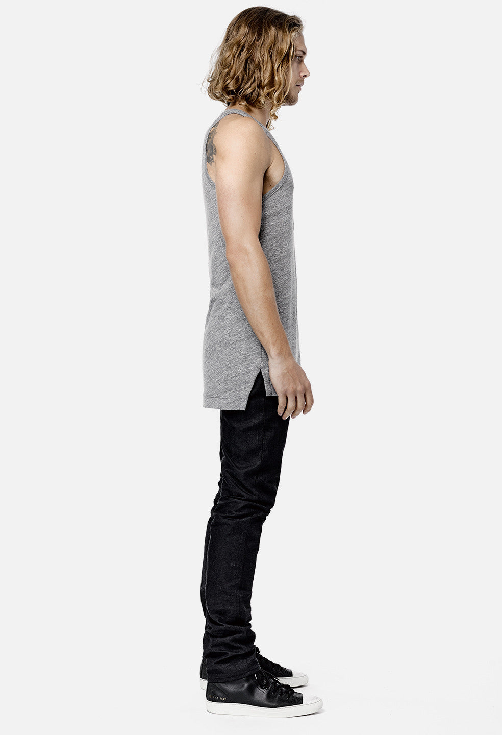 Pocket Mercer Tank / Grey