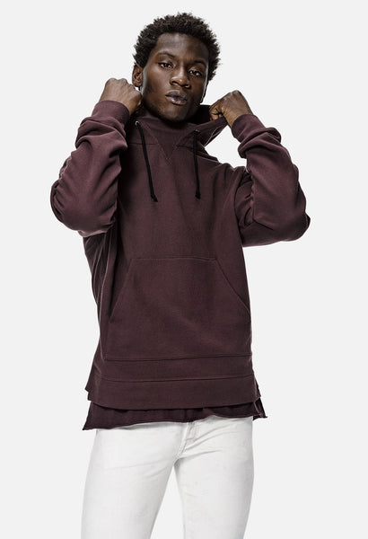 john elliott kake mock hoodie