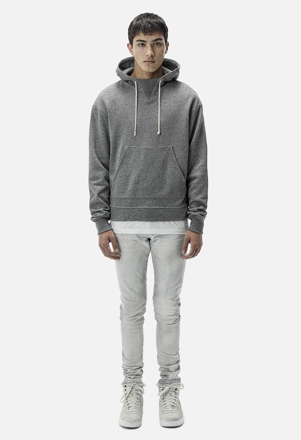 john elliott kake mock hoodie