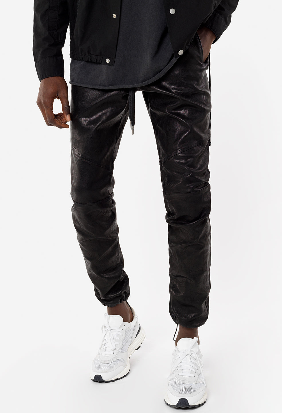 Leather Escobar Pants / Black