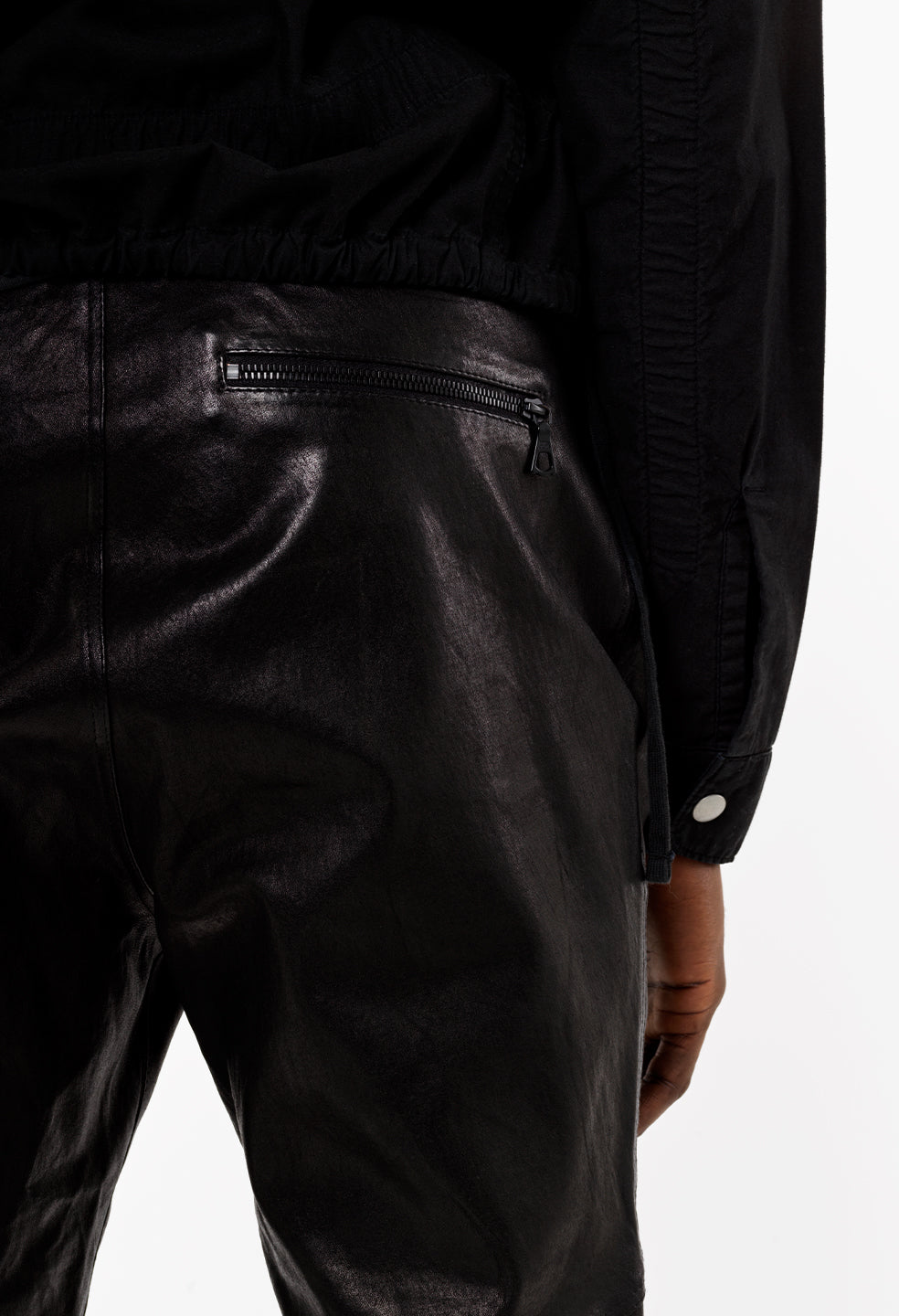 Leather Escobar Pants / Black