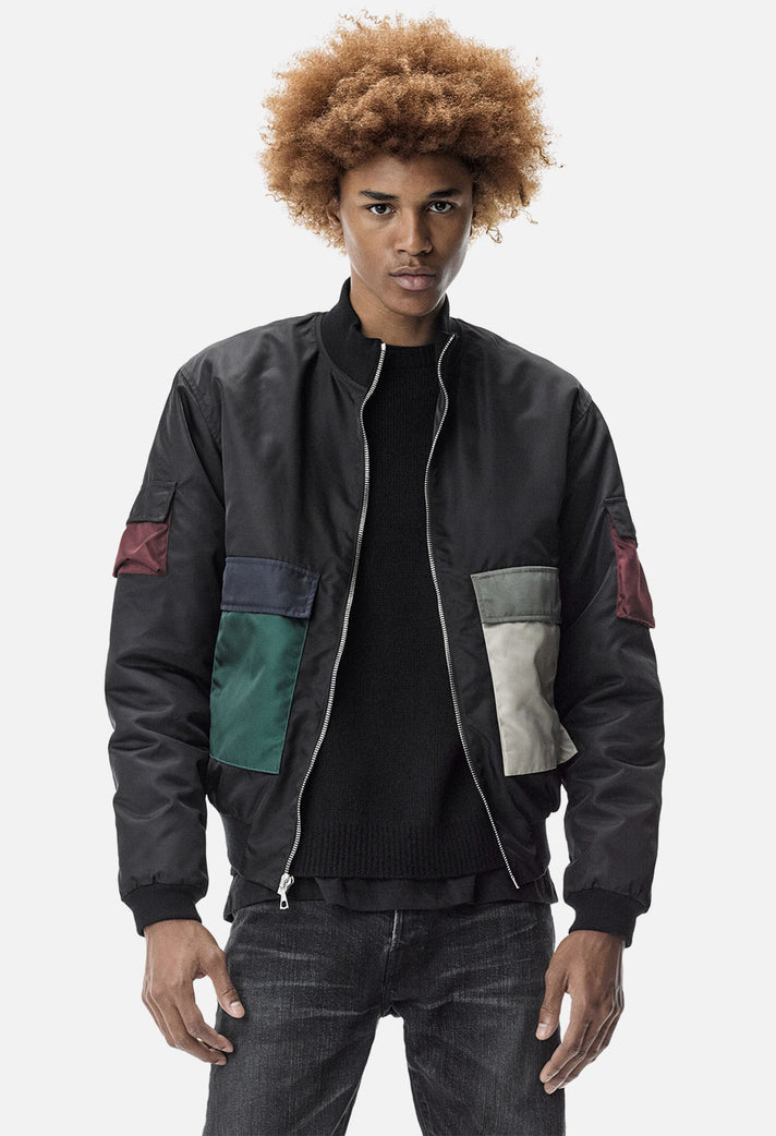 Download Mock Flight Jacket / Black