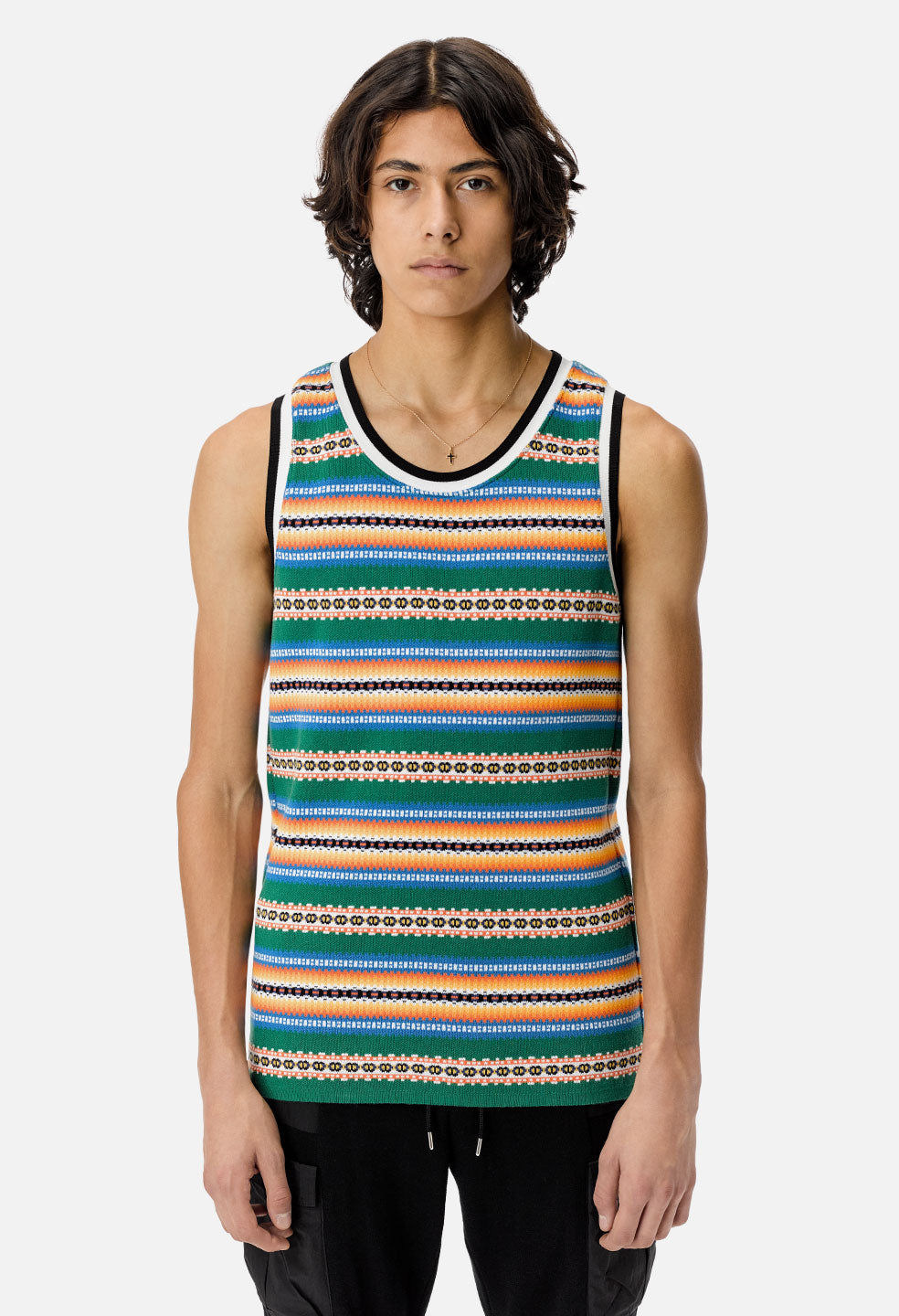 Nogales Tank / Green Multi