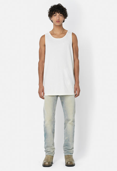 Rugby Tank / White