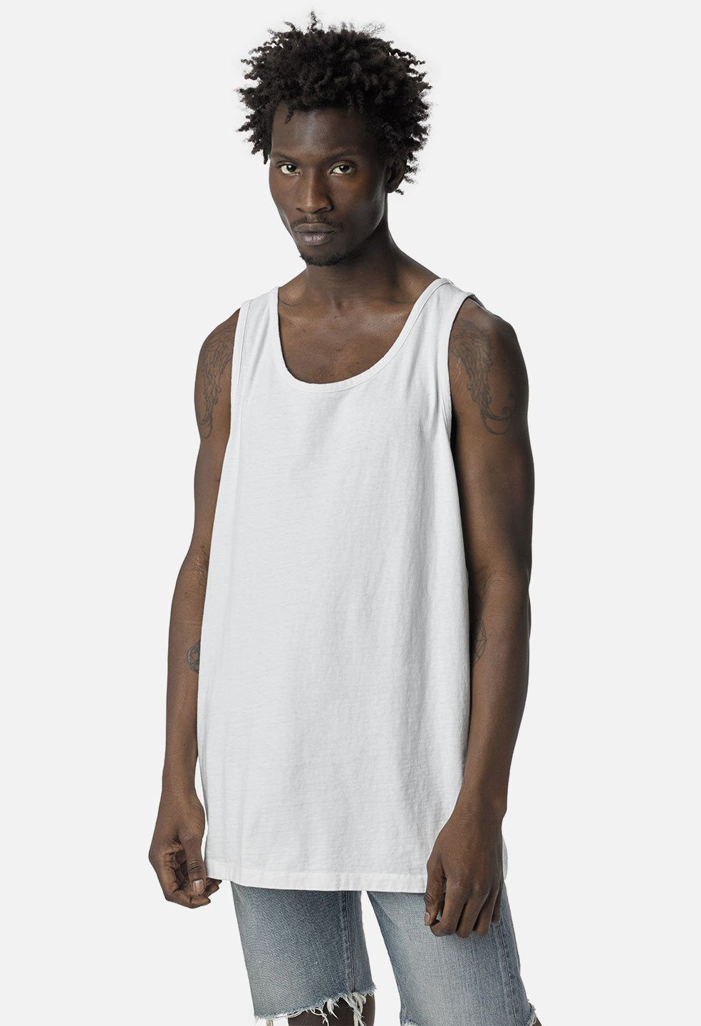 Rugby Tank / White