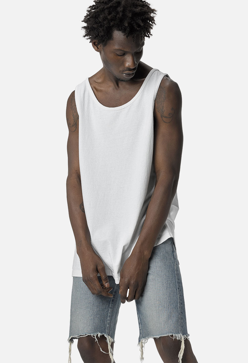 Rugby Tank / White