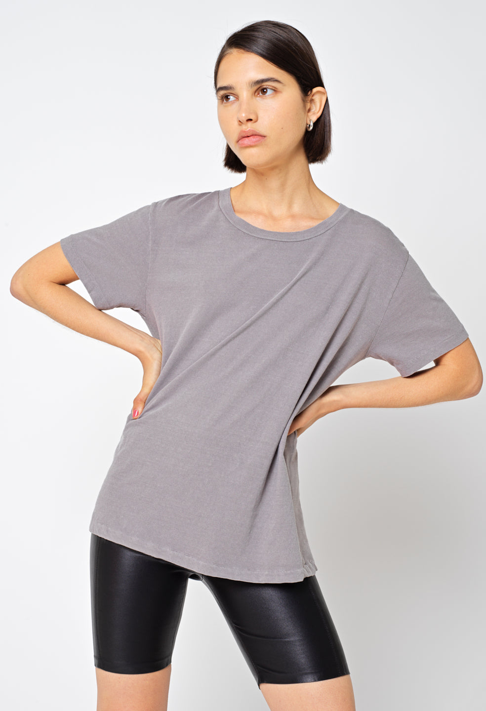 Jersey Relaxed Tee / Oak