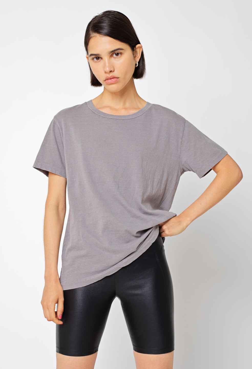 Jersey Relaxed Tee / Oak