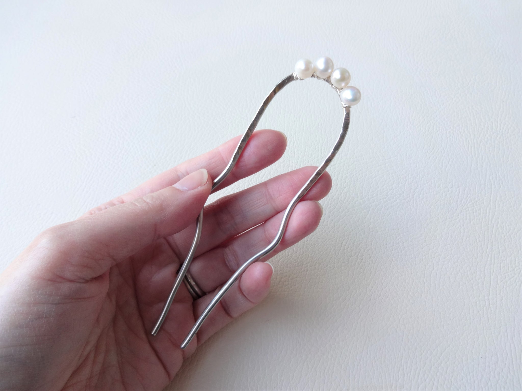 silver hair pins sticks