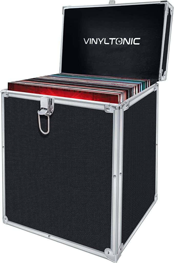 Buy Retro musique Wooden 12” LP Vinyl Record Storage Crate on