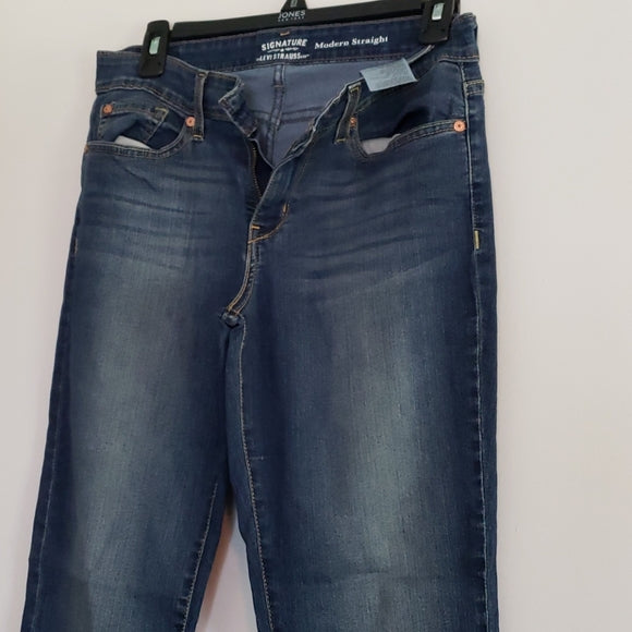 Women's Levi Strauss Modern Straight Jeans Size 8 – All Things You Buy