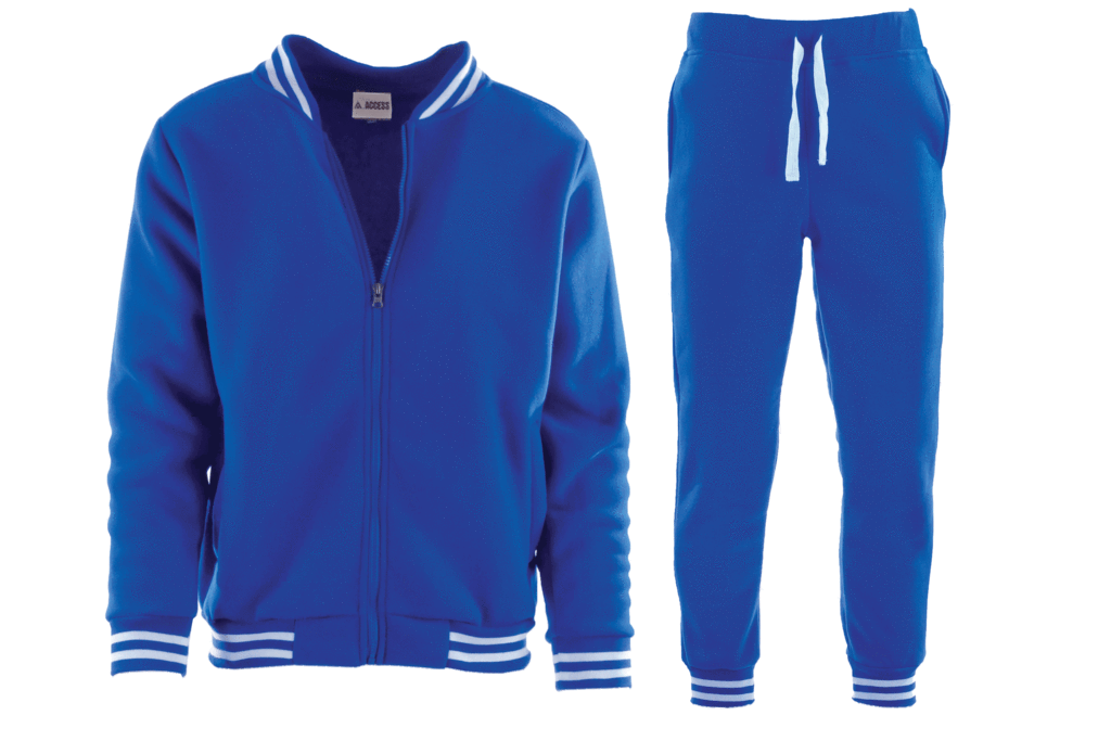 royal blue jogger set