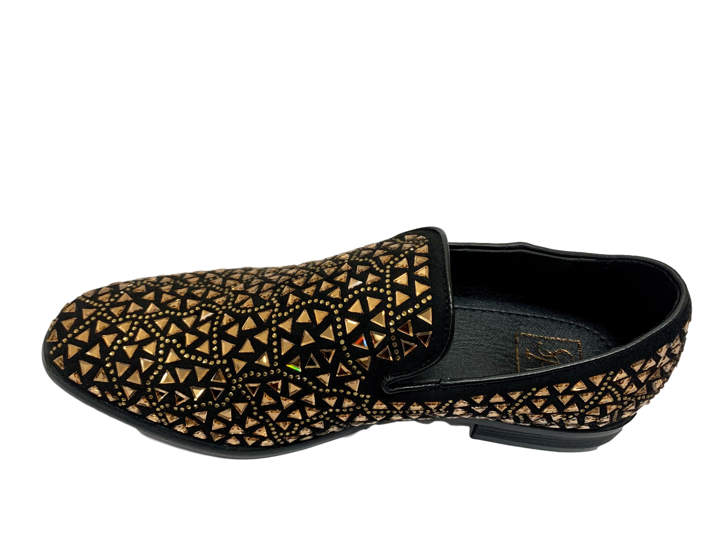 Sparko 27 Gold Rhinestone shoes – On 