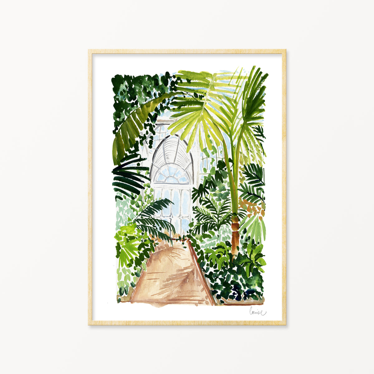 Kew Gardens Drawing The Palm House A3 Art & Collectibles Pen & Ink ...