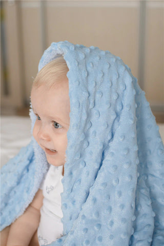 Totsy Baby Couverture bébé d'été avec Minky 75x100 cm - Couverture bébé  Enfant Couverture câline Couverture Poussette Gris : : Bébé et  Puériculture