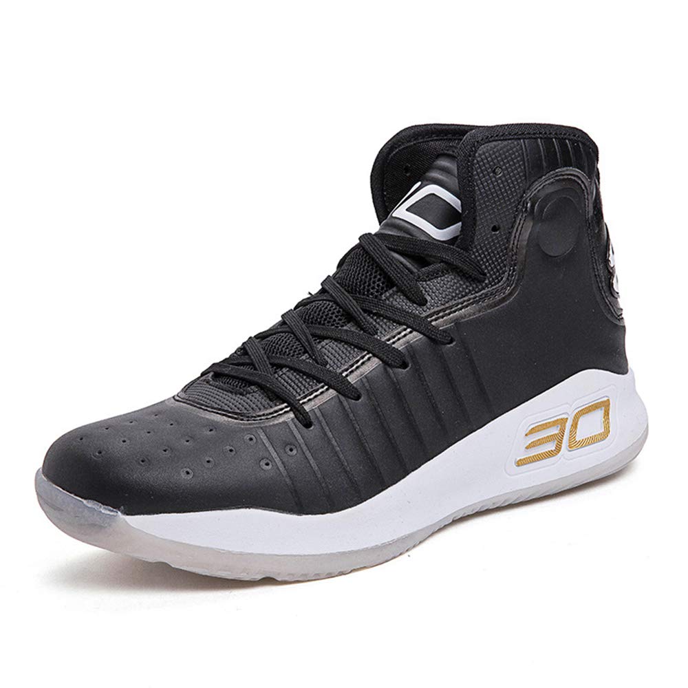 black basketball shoes high tops