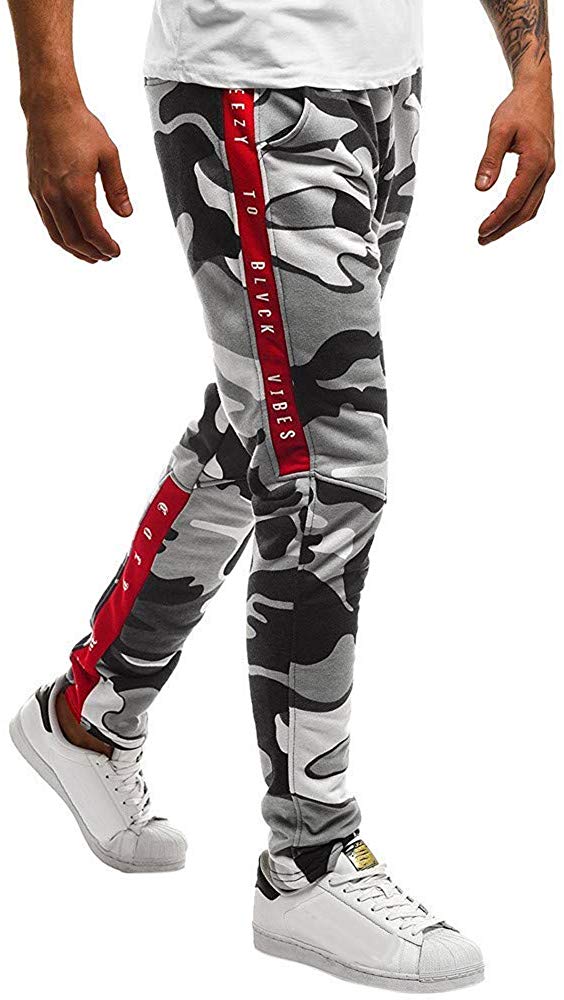 tall camo joggers