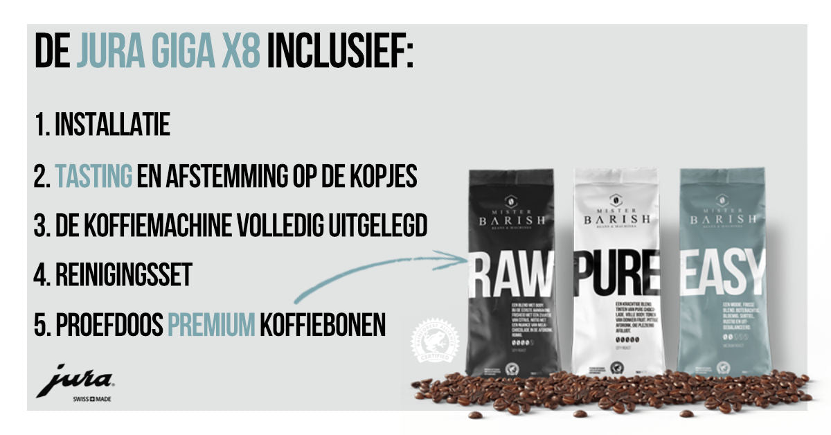 jura giga x8 koffiemachine