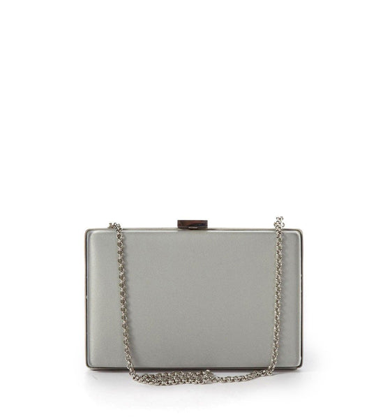 Art Deco Clutch, Gray