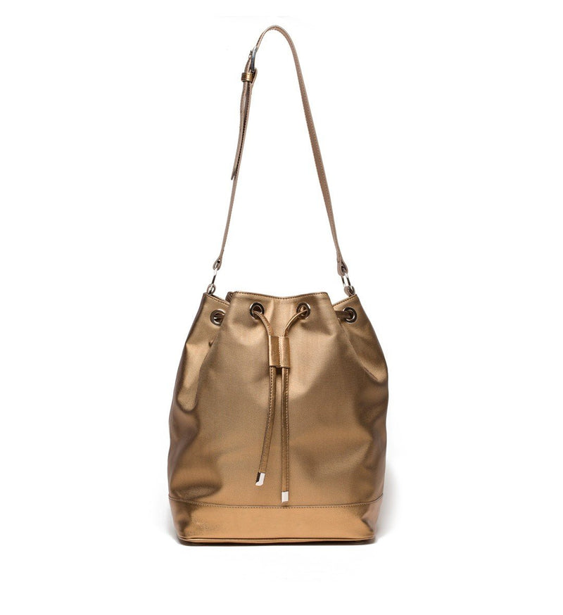 SoMa Bucket Bag, Gold Antique – Jill Milan