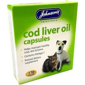 johnson's cod liver oil capsules for dogs